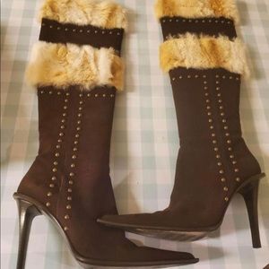 Gianmarco Lorenzi real Italian leather boots